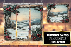 FLAWLESS 20oz Tumbler Graphic , Christmas Product Image 1