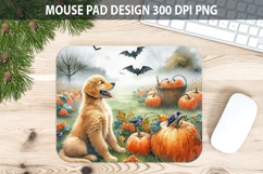 Watercolor Dog Mouse Pad Sublimation - Animal PNG Product Image 1