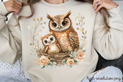 Mothers Day Animals Clipart PNG Product Image 1