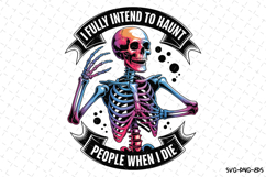 I intend to Haunt Svg | Halloween Svg | Svg Cut Files Product Image 1