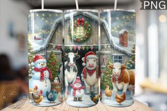 Farm Animals Tumbler Wrap - Christmas Tumbler Design Product Image 1