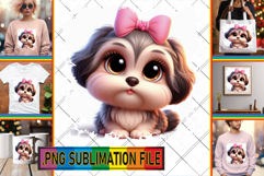 Cozy TSHIRT Designs Ideas PNG, 3D Dog Product Image 1