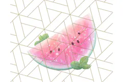 Pink and Mint Summer Clipart PNG Beach Icons, Summer Fun Png Product Image 3