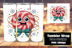 Creative 20oz Tumbler Template , Cute Christmas Product Image 1