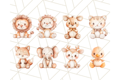 Stuffed Animal Nursery Clipart PNG Bundle, Pastel Plush Toy Product Image 6