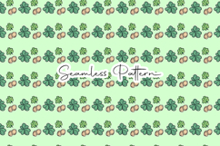 Green Clover Lucky Seamless Set - Leprechaun &amp; Clovers Product Image 8