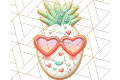 Summer Cookie Character PNG, Cute Beach Clipart Tropical Png Product Image 3