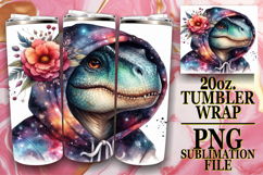 ENCHANTING VIBES 20oz TUMBLER WRAP, Dino Product Image 1