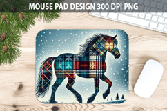 Christmas Horse Pad Sublimation - Animal PNG Design Product Image 1