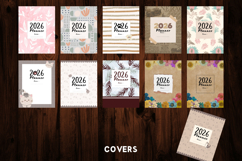 10 Styles Printable Canva Planner Template Bundles Product Image 2