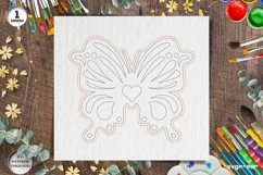 Butterflies Laser Cut Bundle | Glowforge | SVG Product Image 9
