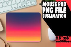 Unique Gradient Sublimation Mouse Pad Patterns Product Image 1