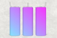 Ombre Gradient Tumbler Wrap Sublimation Product Image 1