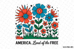 America land of the free Svg | Quotes Svg | Svg Cut Files Product Image 1