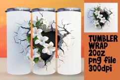 Ethereal Serenity Sublimation Tumbler Art Product Image 1