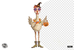 Halloween Chicken Clipart Product Image 1