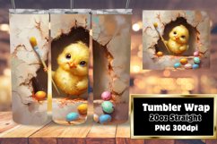 Joyful Easter Bunny Journey 20oz Sublimation Product Image 1
