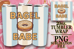 BRIGHT HORIZONS 20oz TUMBLER WRAP, Retro Food Product Image 1