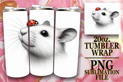 JOYFUL NIGHTS 20oz TUMBLER WRAP, Cute Animals Product Image 1