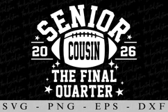 Senior Cousin SVG | SVG Cut files | Cricut Product Image 2
