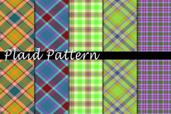 Plaid Pattern Digital Paper Bundle Product Image 1