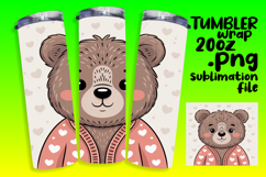 Perfect Gift: 20oz Tumbler Design , Valenines Animals Product Image 1
