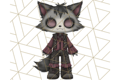 Gothic Halloween Clipart Dark Aesthetic PNG, Halloween Png Product Image 3