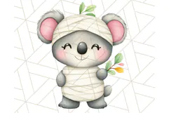 Halloween Animal Costumes PNG, Cute Spooky Animals Clipart Product Image 3