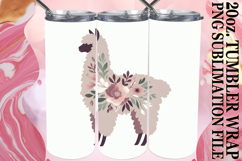 SERENE NIGHTS 20oz TUMBLER WRAP, Flower Animals Product Image 1