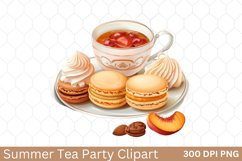 Summer Tea Party Clipart Product Image 1