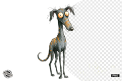 Quirky Zombie Dogs Clipart Product Image 1