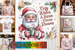 Unique PNG TSHIRT Magic, Funny Santa Product Image 1