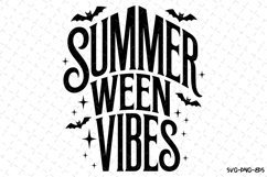 Summer Ween Vibes Svg | Halloween Svg | Svg Cut Files Product Image 1