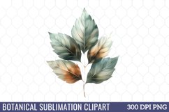 Botanical Sublimation Clipart Product Image 1
