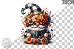 Halloween Gnome Sublimation - Clipart PNG Design Product Image 1