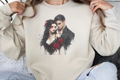 Gothic Valentines Day Sublimation PNG Product Image 1