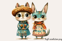 Da de Los Muertos Animals PNG Product Image 1