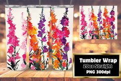 Spring Blossom Bliss 20oz Tumbler Wrap Sublimation Product Image 1