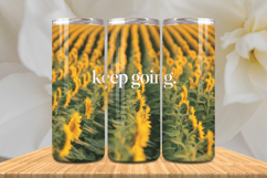 Positive Affirmations 20oz Tumbler wrap Inspirational Quotes Product Image 1