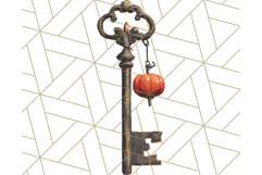 Vintage Halloween PNG Clipart, 1950s Retro Graphics Clip Art Product Image 3