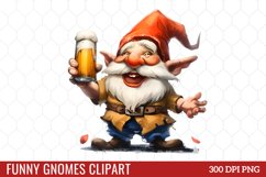 Funny Gnomes Clipart Product Image 1