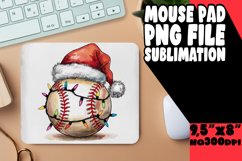 Cheerful Desk Mat Sublimation, Holiday Product Image 1