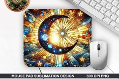 Mouse Pad Sublimation, Summer Mouse Pad PNG Design Product Image 1
