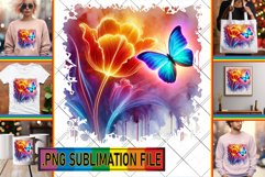 Cheerful TSHIRT Designs Magic PNG, Butterfly Product Image 1