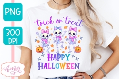 Trick or treat PNG for sublimation | Hapy Halloween PNG Product Image 3