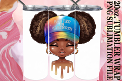GIFT OF JOYFULNESS 20oz TUMBLER WRAP, Black Woman Product Image 1
