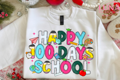 Happy 100 Days of School Coquette Png 100 Days of School PNG Product Image 5