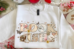 Bookish Png, Flower Book Png, Book Png Design Book Lover Png Product Image 5