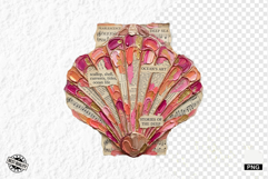 Books Pages Coastal Life Clipart Product Image 1