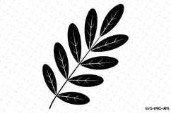 Christmas Leaves Svg | Christmas Svg | Svg Cut Files Product Image 1